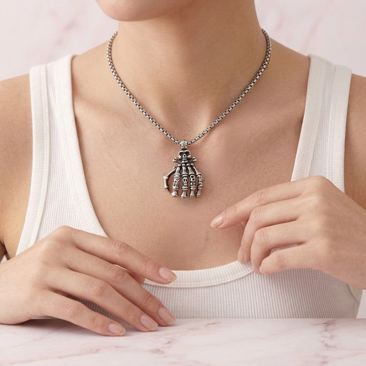 Bone-jangle Necklace