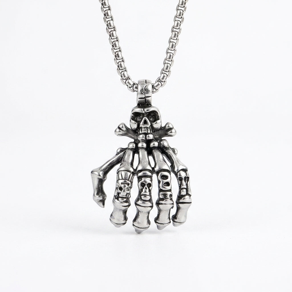 Bone-jangle Necklace