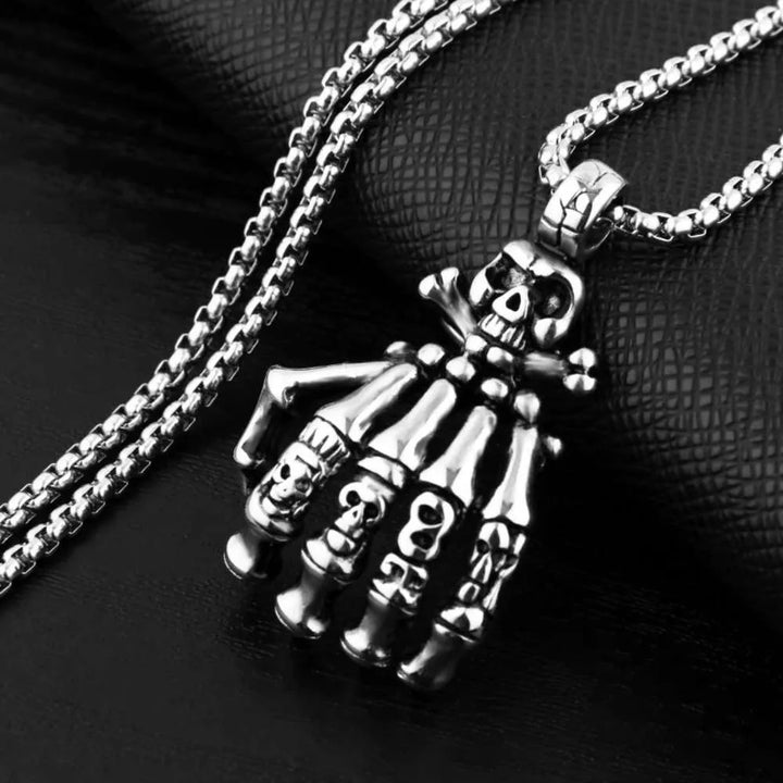 Bone-jangle Necklace