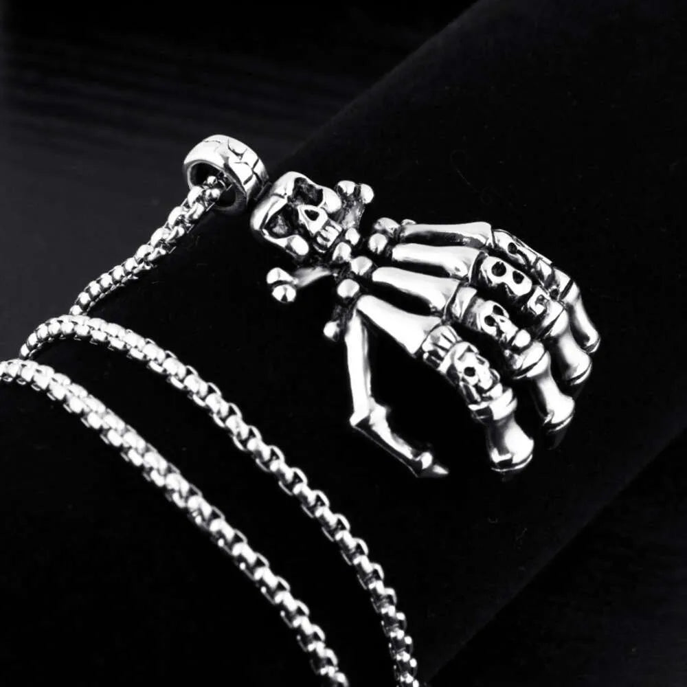 Bone-jangle Necklace