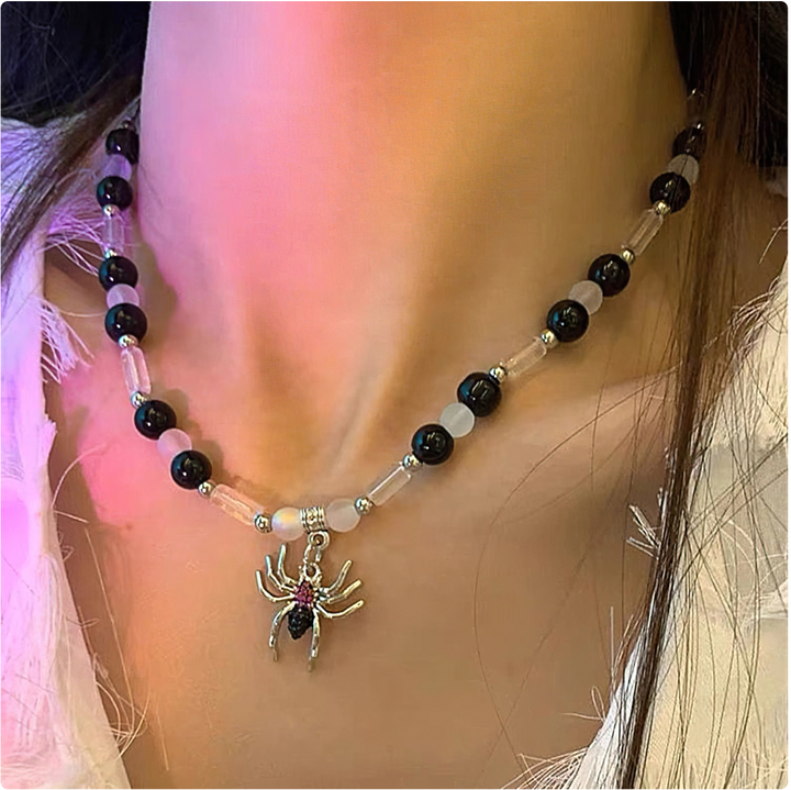 Cursed Spider Necklace - Salty Accessories