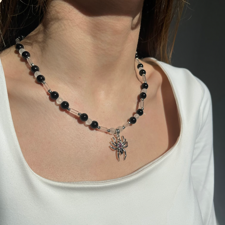 Cursed Spider Necklace - Salty Accessories