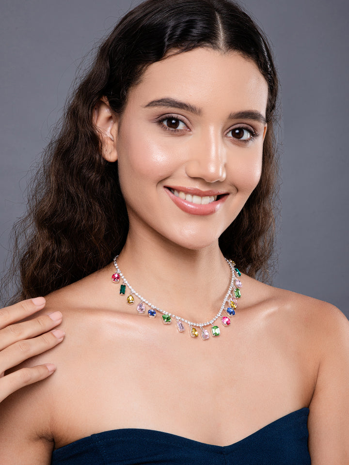 Sundara Multi Stone Necklace - Salty Accessories