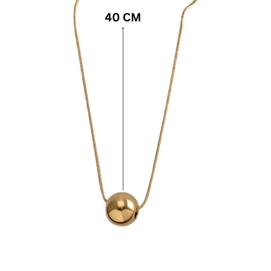Dream Ball Golden Necklace