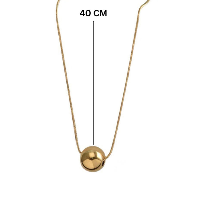 Dream Ball Golden Necklace
