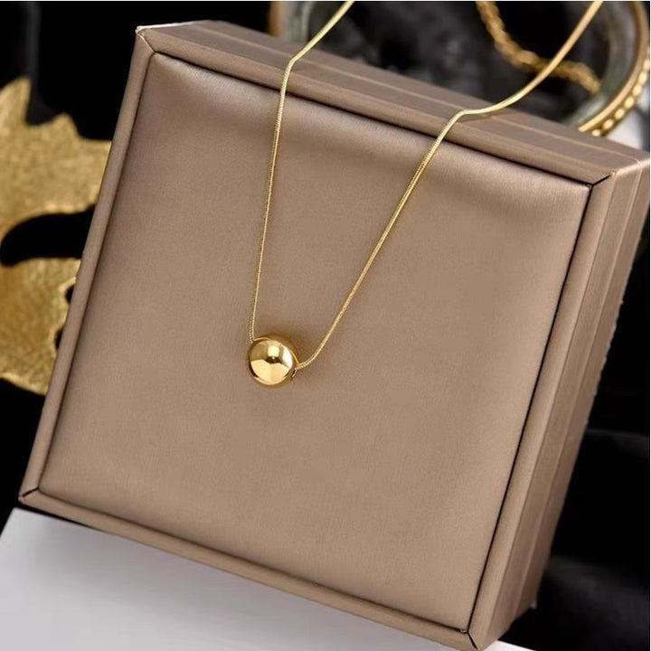 Dream Ball Golden Necklace