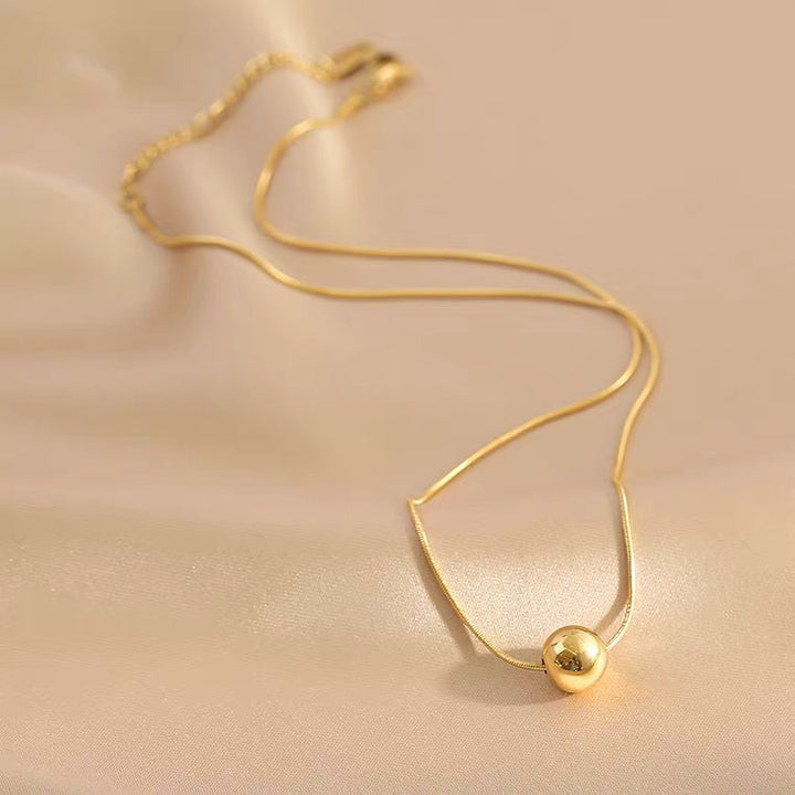 Dream Ball Golden Necklace