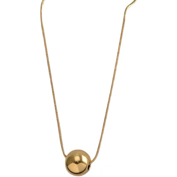 Dream Ball Golden Necklace