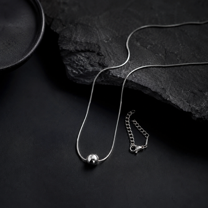 Dream Ball Silver Necklace