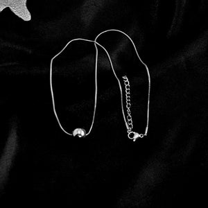 Dream Ball Silver Necklace
