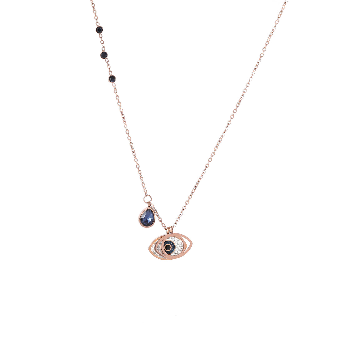 Sapphire Evil eye Necklace
