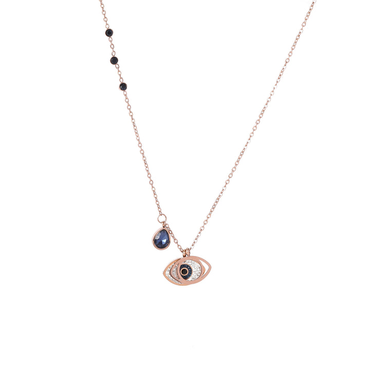 Sapphire Evil eye Necklace