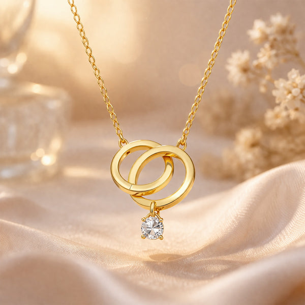 Promise Ring Gold Necklace