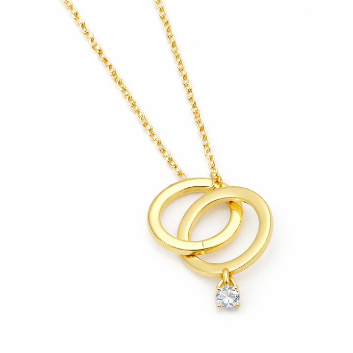 Promise Ring Gold Necklace