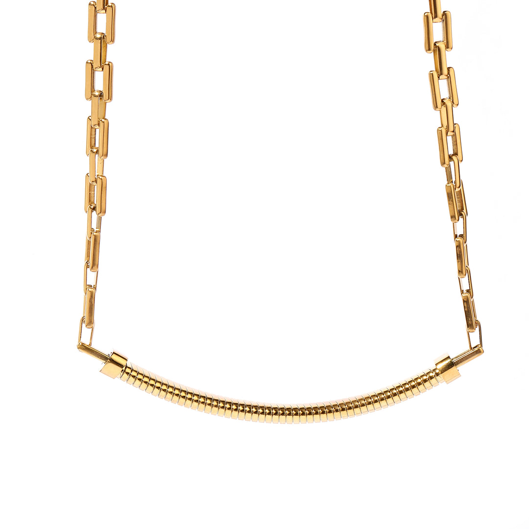 HairPin Gold Necklace - Salty Accessories