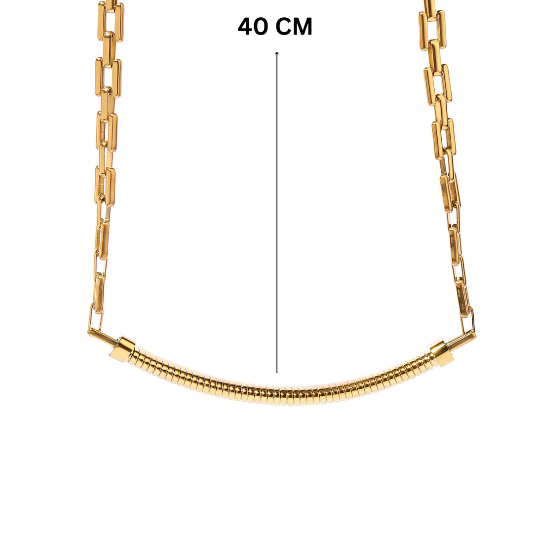 HairPin Gold Necklace - Salty Accessories