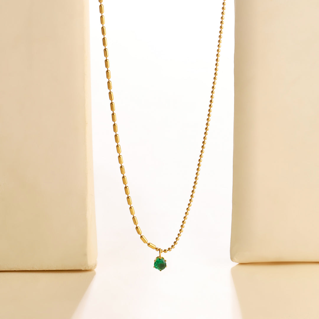 Sleek Tryst Gold Necklace - Salty Accessories