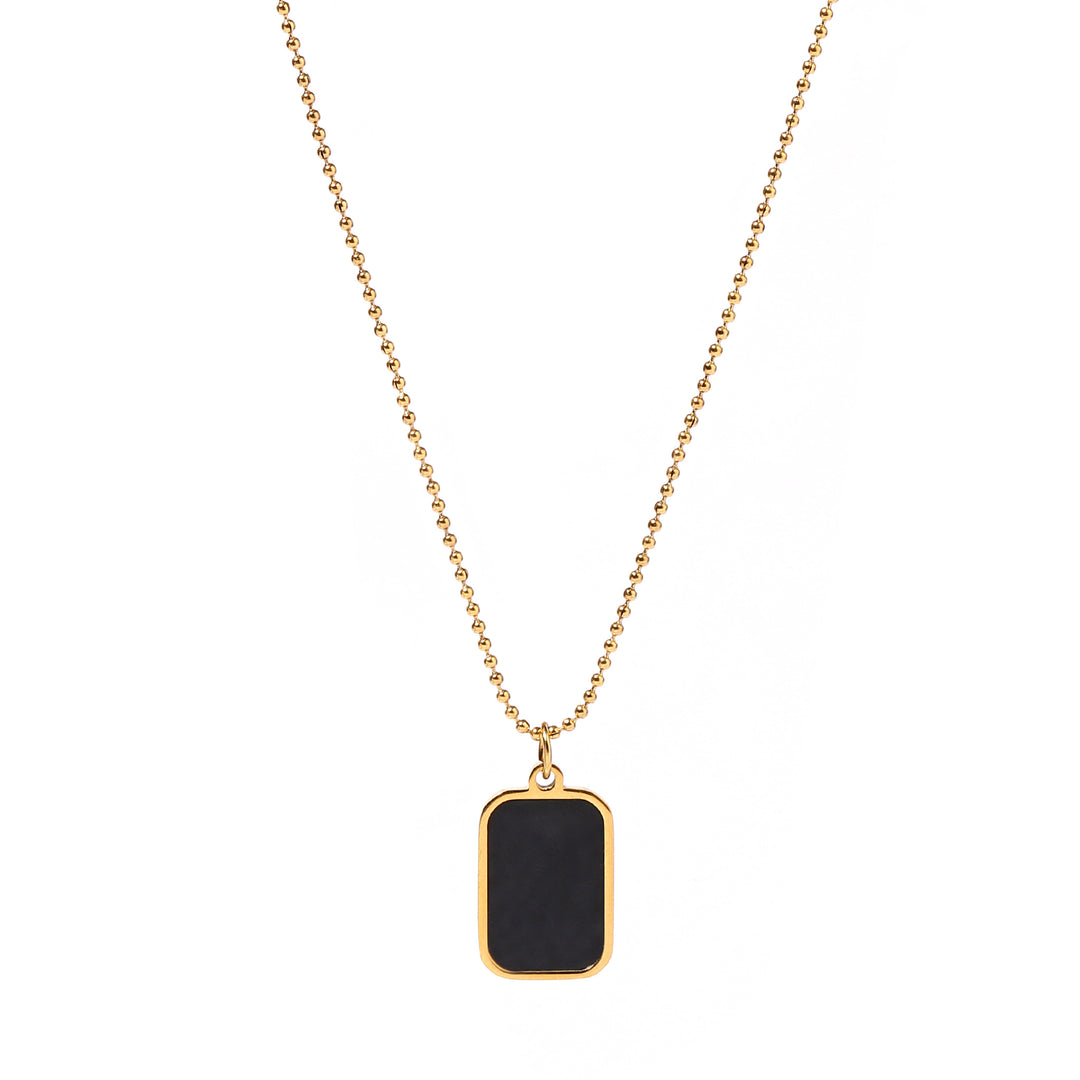 Dark Ombre Gold Necklace