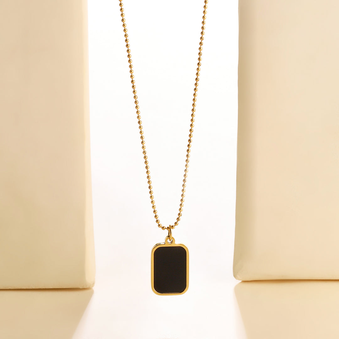 Dark Ombre Gold Necklace