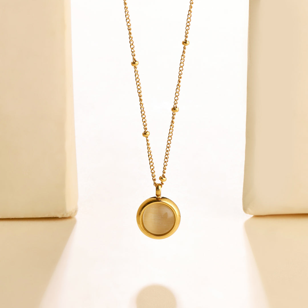 Golden Hour Charm Gold Necklace - Salty Accessories