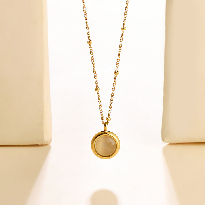 Golden Hour Charm Gold Necklace - Salty Accessories