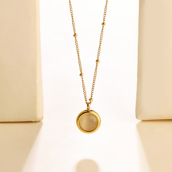 Golden Hour Charm Gold Necklace