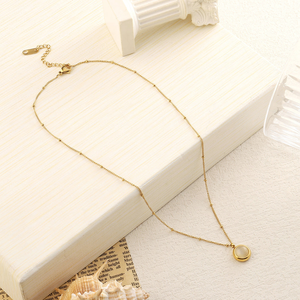 Golden Hour Charm Gold Necklace - Salty Accessories