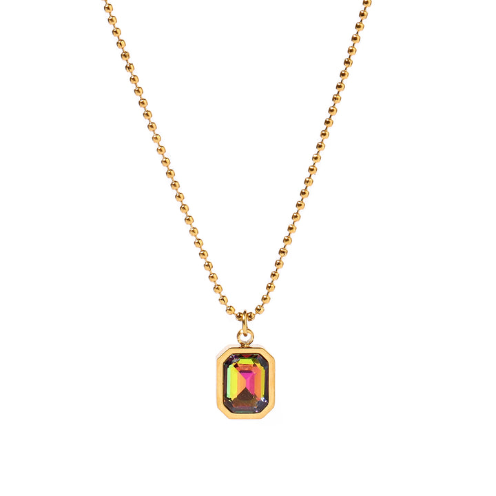 Dark Secrate Charm Gold Necklace - Salty Accessories