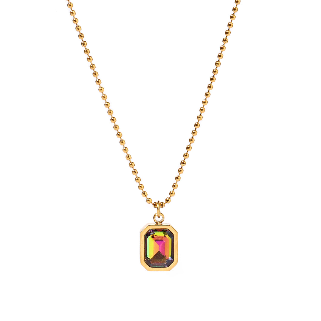Dark secret Charm Gold Necklace