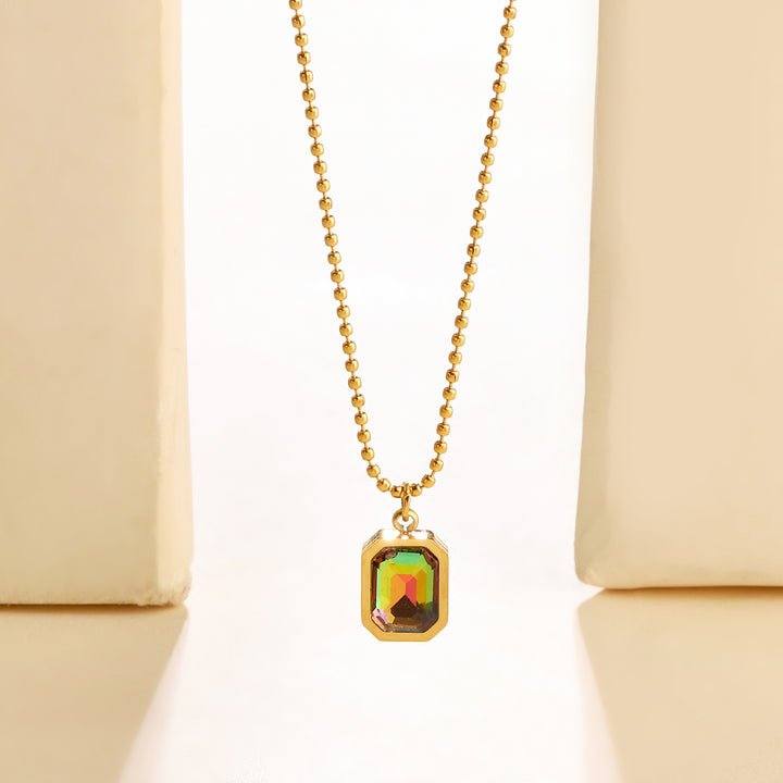 Dark secret Charm Gold Necklace