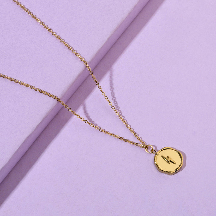 Mini Thunder Gold Necklace