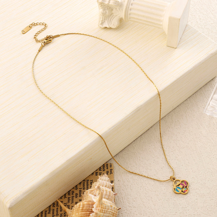 Mix It All Clover Gold Necklace