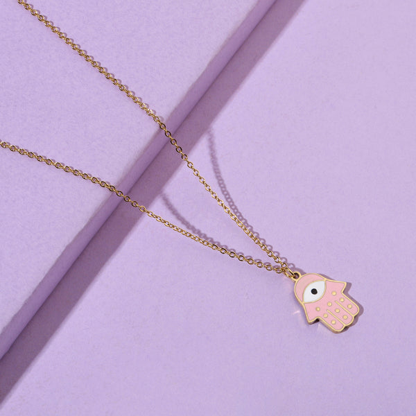 Humsa Evil Eye Necklace