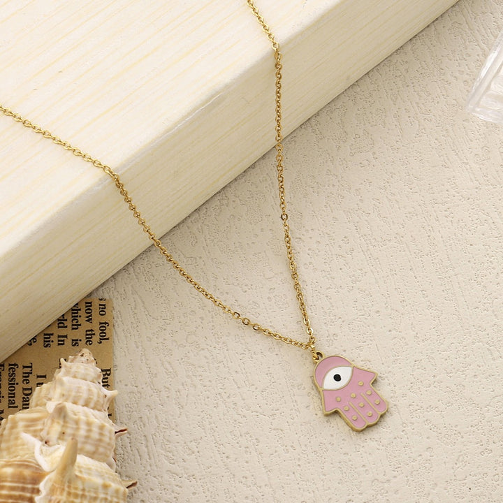 Humsa Evil Eye Necklace