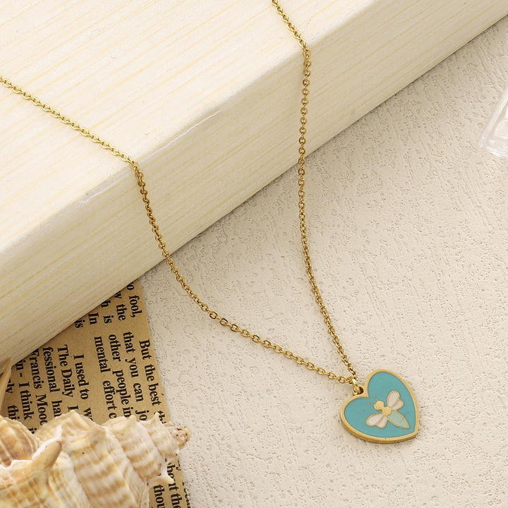 baby Dragon Blue Necklace - Salty Accessories
