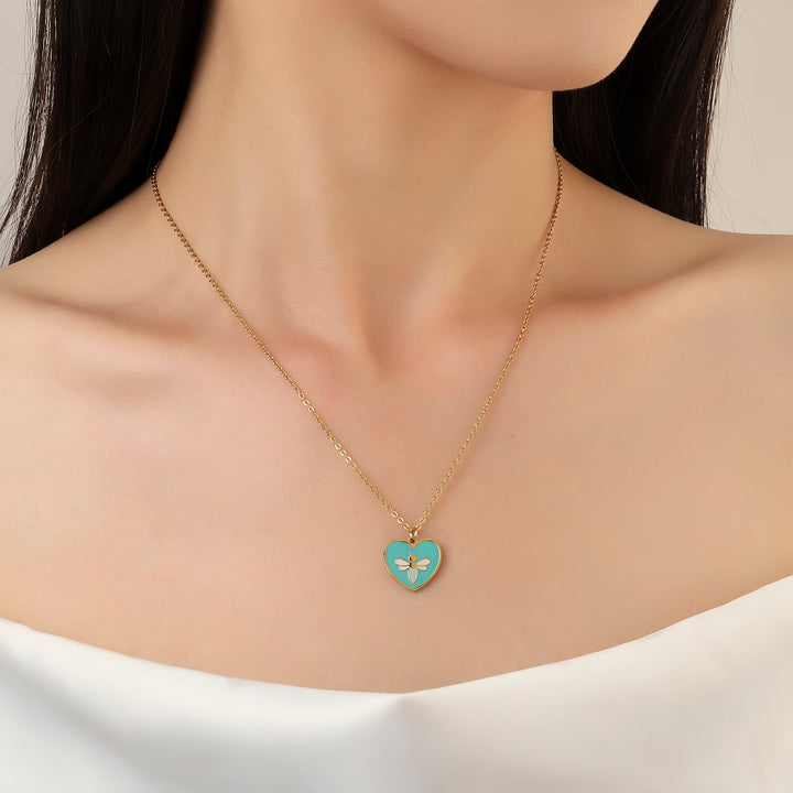 baby Dragon Blue Necklace - Salty Accessories