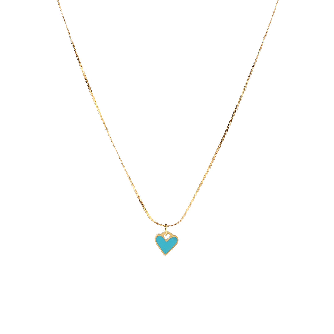 Love Language Blue Necklace - Salty Accessories