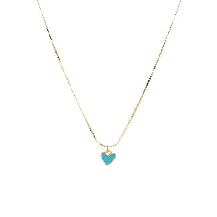 Love Language Blue Necklace - Salty Accessories