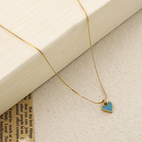 Love Language Blue Necklace