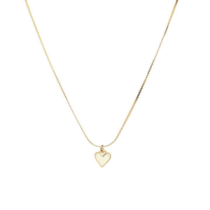 Love Language White Necklace