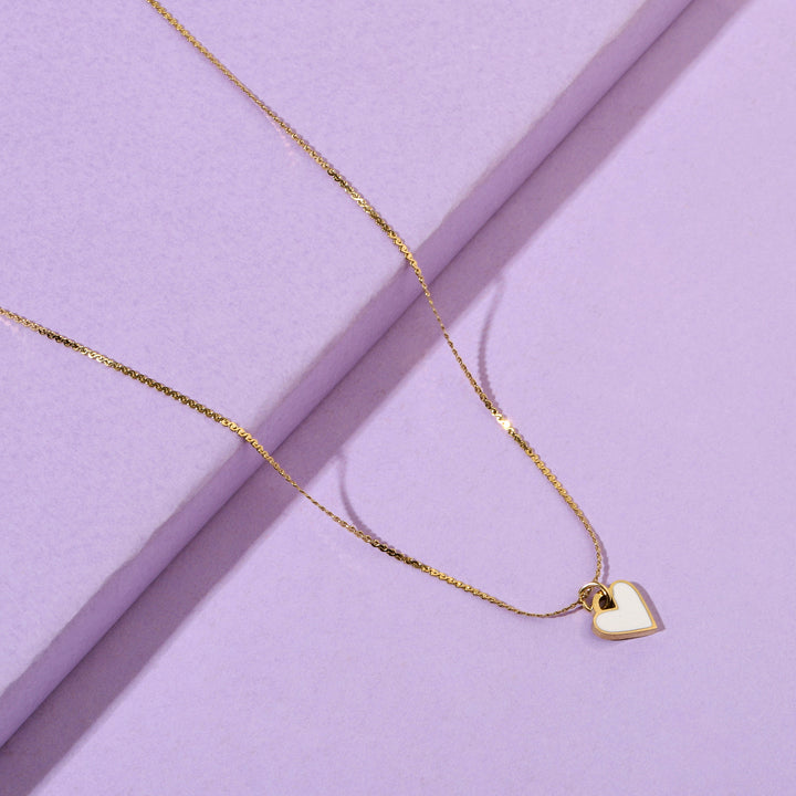 Love Language White Necklace