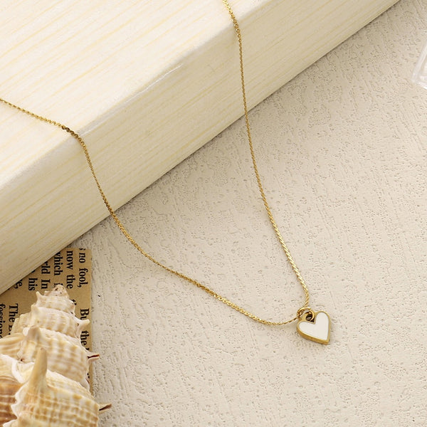 Love Language White Necklace