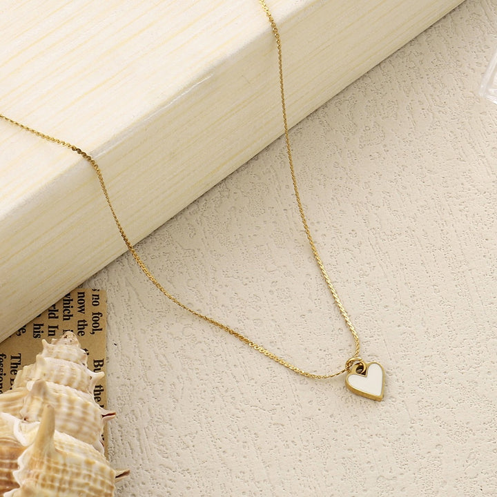 Love Language White Necklace