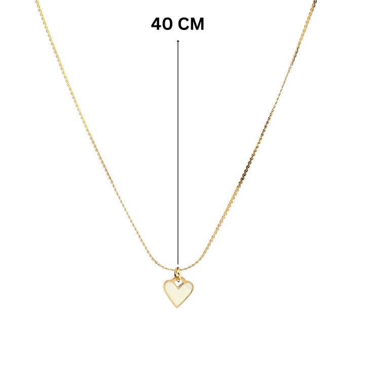 Love Language White Necklace