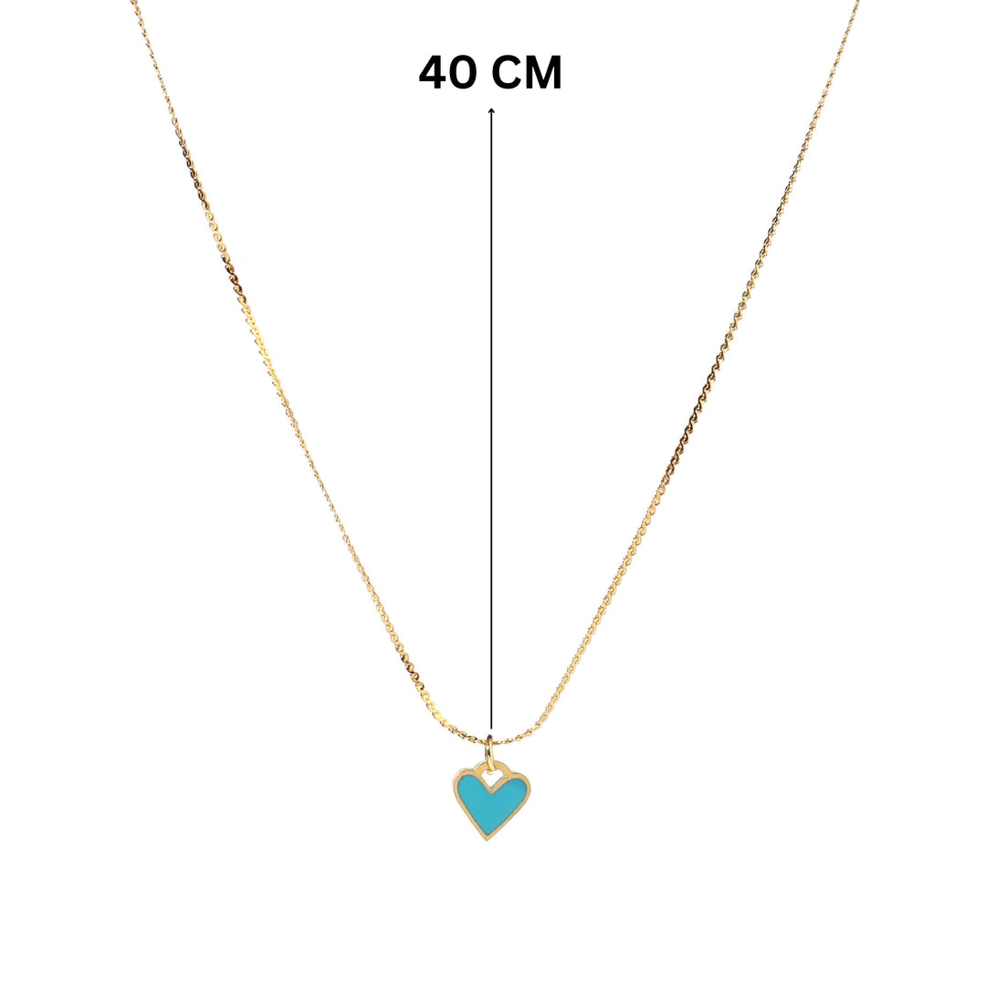 Love Language Blue Necklace - Salty Accessories