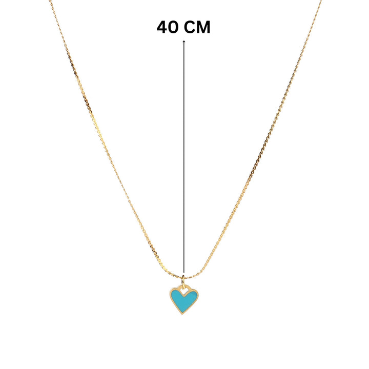 Love Language Blue Necklace - Salty Accessories