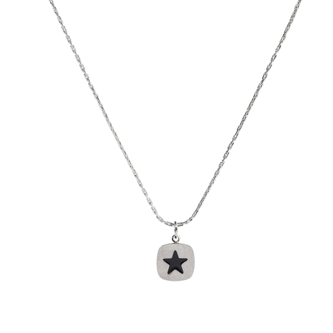 Bold Black Star Necklace - Salty Accessories