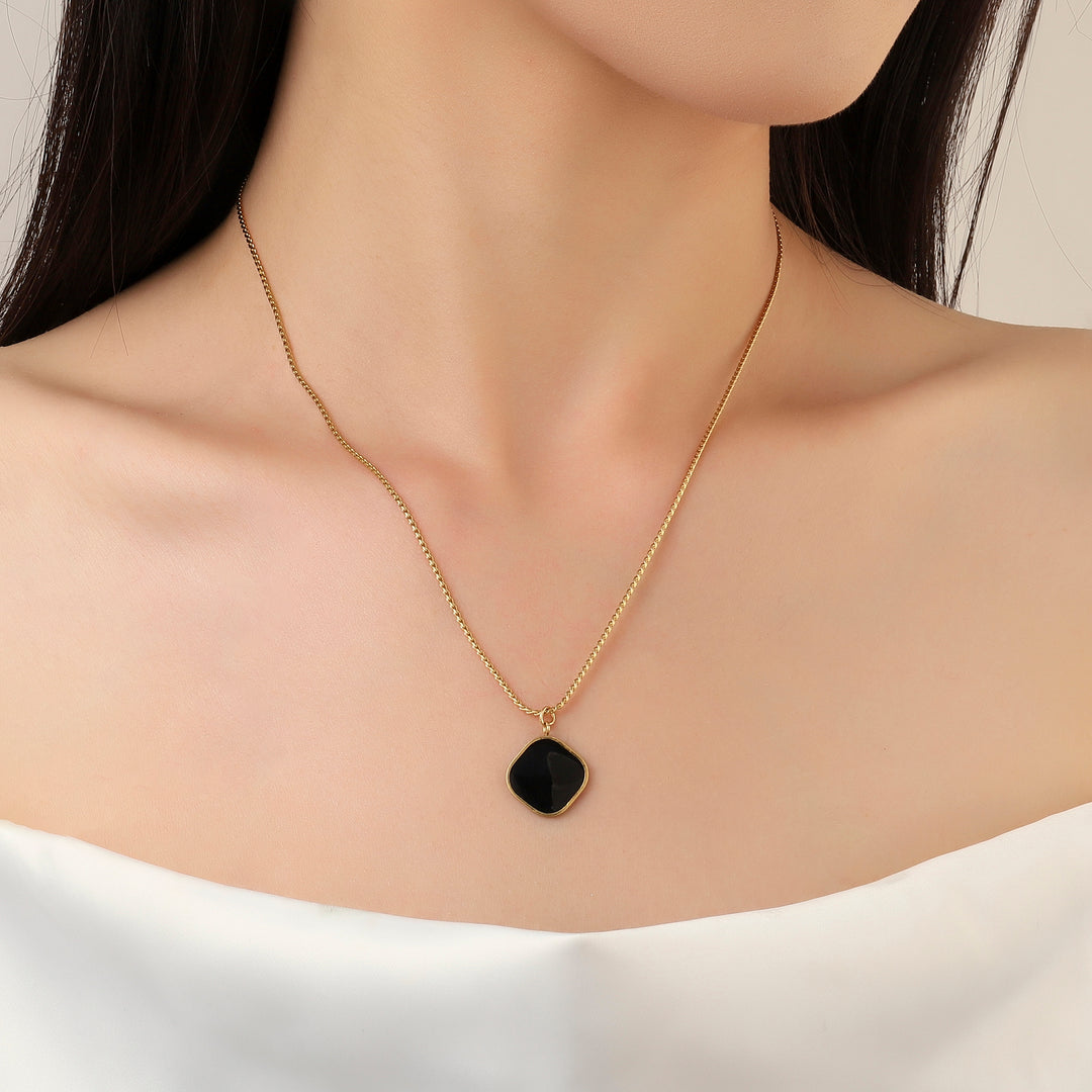 Sorcery Black Gold Necklace - Salty Accessories