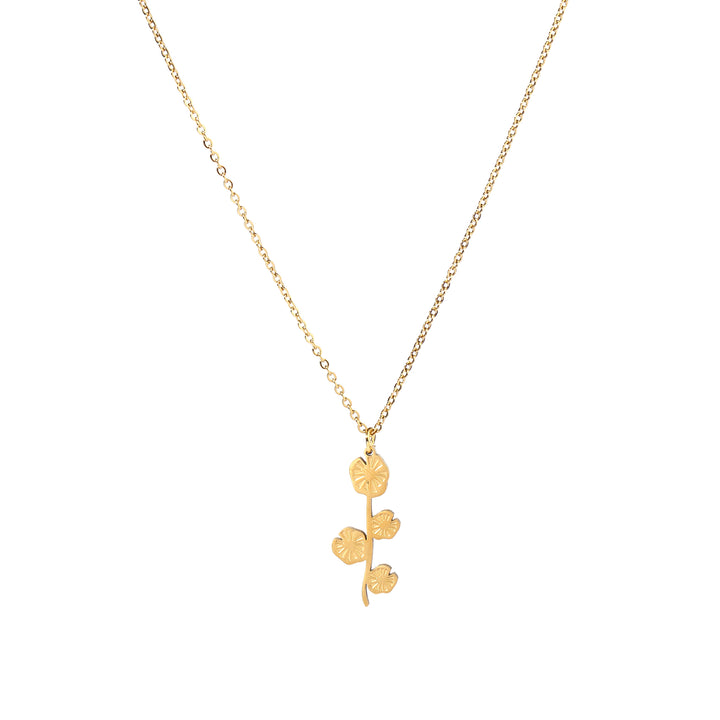 Casa Flower Gold Necklace - Salty Accessories