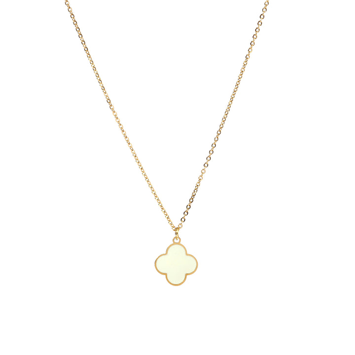 Vanilla Clover Gold Necklace - Salty Accessories